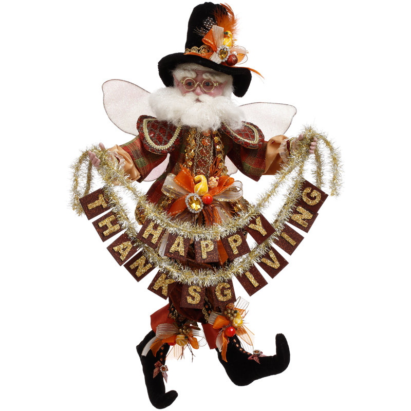 Happy Thanksgiving Fairy, Medium - 17 Inches