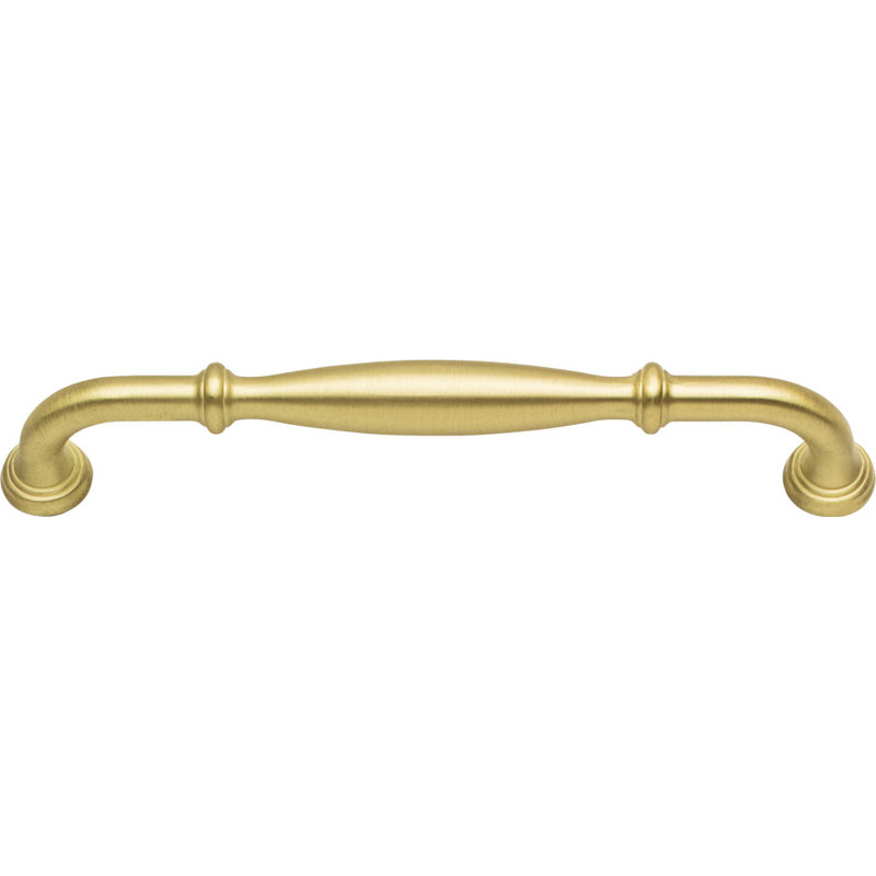 Tiffany Bar Pull, Brushed Gold, 3 3/4"