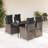  Garden Dining Set Grey-177102434-177102416-177102394