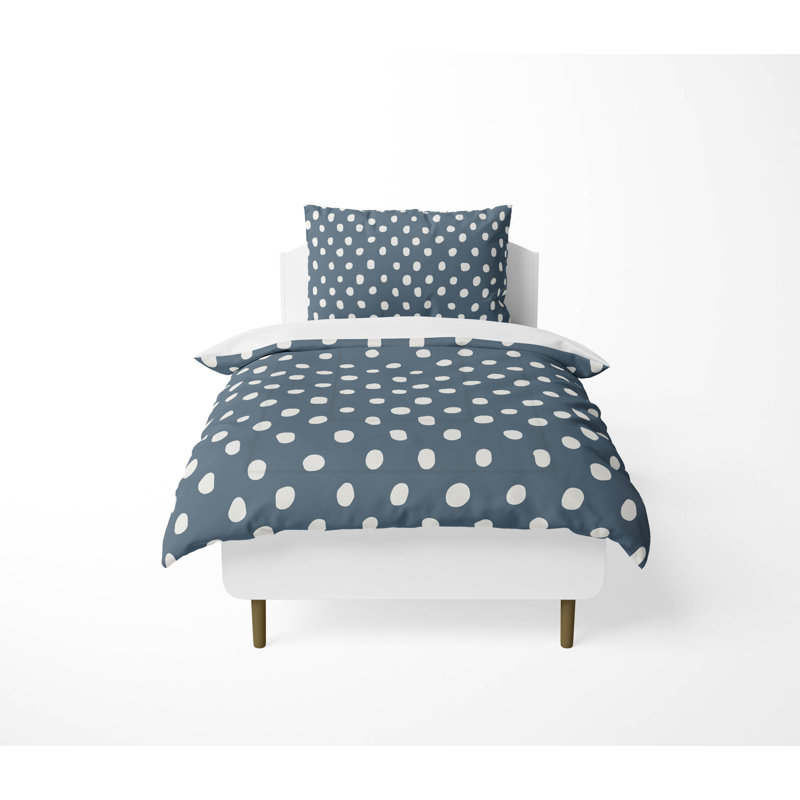 Dot Lyfe Decorative Lightweight Comforter Set, Blue