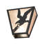 2 - Light Flush Mounted Sconce