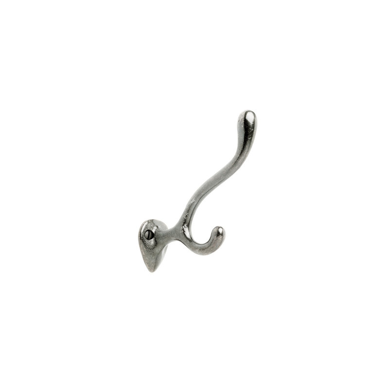 Wall Hook, White Bronze Dark