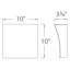 Slide 2 - Light LED Flush Mounted Sconce-48815147
