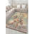 Floral Themed Multicolored Abstract Motifs Flower And Cloud Patterned Modern Decorative Carpet-1792215832