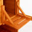 Enclos pour chat H 70,08 po, 4 mezzanine pour animaux de compagnie, 2 aires de repos, plateformes et verrouillables, orange avec des motifs colorés pour une activité multi-animaux avec fenêtre, chambres, toit en asphalte imperméable, chats d'intérieur