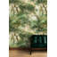 Impressionniste, impression de forêt abstraite, arbres verts, peinture murale, nature artistique, effet de peinture