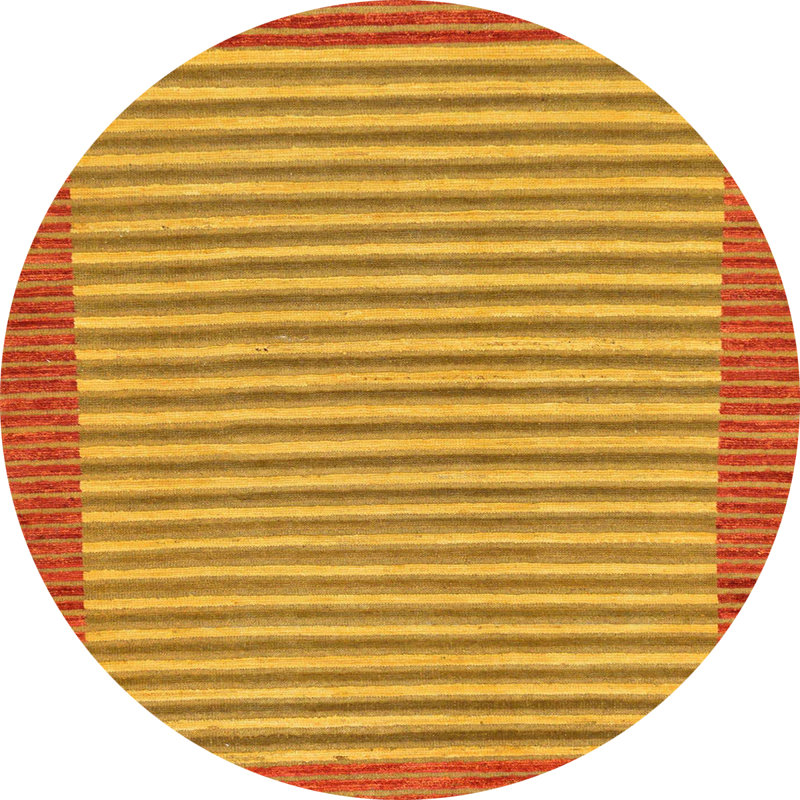 Tapis abstrait et moderne 245, Rond 7 pi