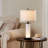 23.25'' Glass USB Table Lamp Set With Built-in Night Light