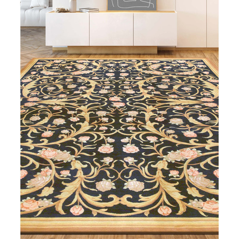 Handmade Wool Oriental Area Rug