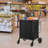 41.5'' H x 25.1'' W Utility Cart with Wheels