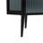 22.25" Floor Coner Cabinet With Tempered Glass Door & Storage Shelves For Bathroom, Living Room, Bedroom-226829417-234452869