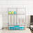 5-Pack Acrylic Baby Bottle Storage Organizer, Stackable Clear Drawer Container for Countertop, Vanity, Bathroom, Cabinet & Pantry, 2S2M1L