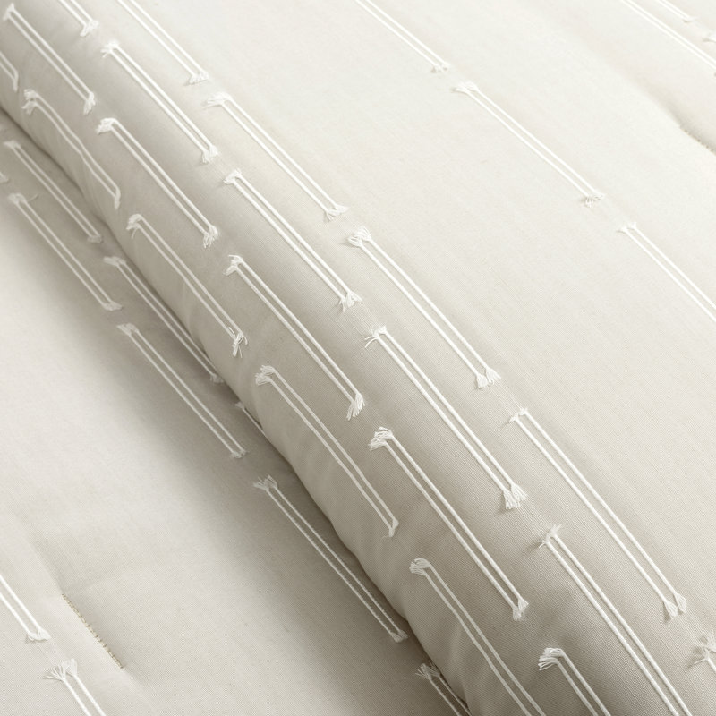 Williams Polyester Comforter, Queen Comforter, Beige