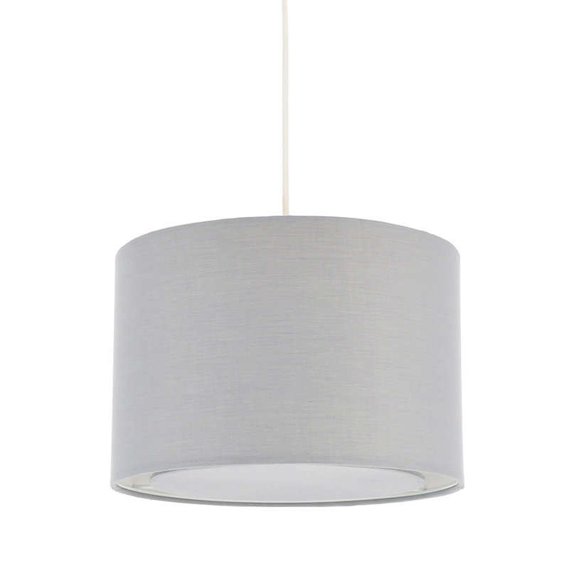 20 cm H Drum Cotton Pendant Shade ( Spider )