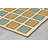 Retro Squared Washable Tufted Nylon Rug-94483763