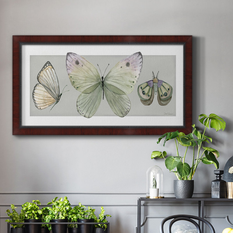 " Pretty Insects II ", 25" H x 45" W x 1" D