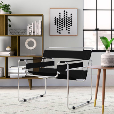 Aaisha Faux Leather Armchair