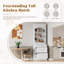 Garde-manger moderne de 83,7 pouces de hauteur-545465123