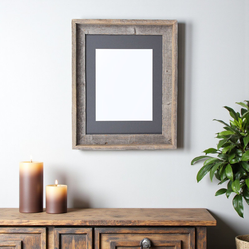 Cadre photo Parley, 11 po x 14 po, Cendre