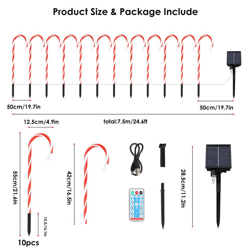 Solar LED Net Lights