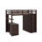 Twin Loft Bed With Drawers,Desk And Wardrobe-2124496878