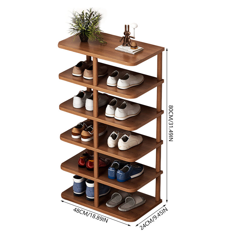 Shoe Rack 12 Pair Shoe Storage