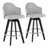Arabelle Swivel Upholstered Counter Stool-101486022-101486021-70253047