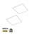 Moosic Dimmable Square Ceiling Light-1730000624-1730000625