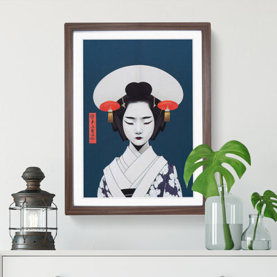 Brilliant Geisha - Single Picture Frame Print