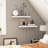 Floating Shelves, Wall Shelf Set Of 2, 23.6 Inch Hanging Shelf With Invisible Brackets, For Wall Decor In Bathroom, Bedroom, Toilet, Kitchen, Living Room, Office, White