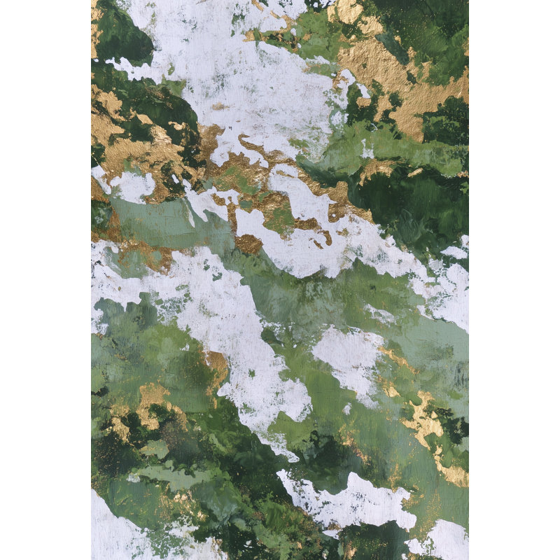 Papier peint or moderne Shades Of Green