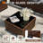 Waldman 4 - Person Outdoor Seating Group with Cushions-829129250-826415973