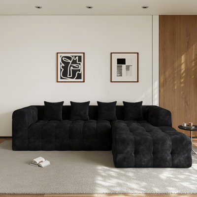 Canapé modulaire rembourré 2 pièces