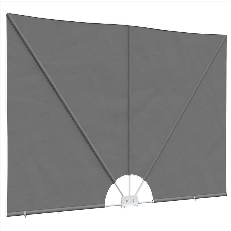 New Patio Balcony Side Awning Collapsible Garden Multi Sizes Multi Colours