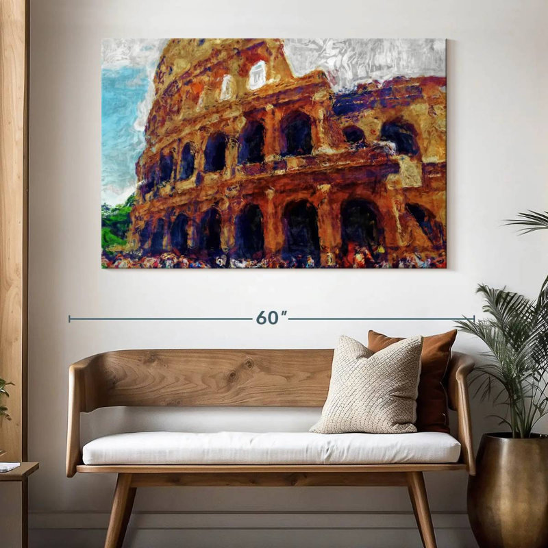 Nicci Rome Colosseum, H 34 po x l 51 po