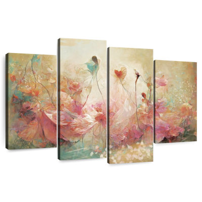 Fleurs éthérées abstraites Avery