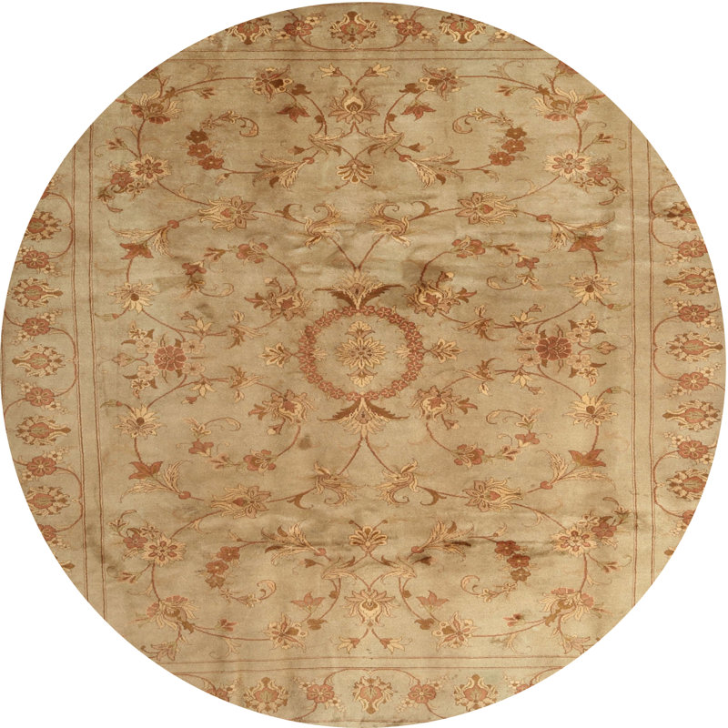 Oriental Indoor Rug, Round 4'