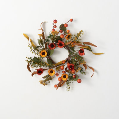 Faux Berry Foam 16'' Wreath