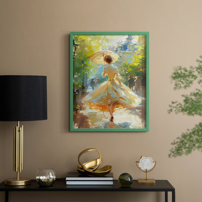 «WOMEN Series DCCXCIV», reproduction encadrée - bois massif