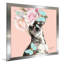 «Flower Chihuahua (Square)» par By Jodi - impression-1888500145-1888500150