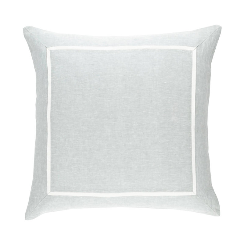 Keaton Linen Sham, Euro, Sky