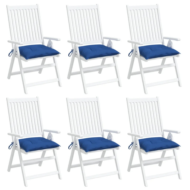 Outdoor Seat Cushion, Blue, 2.8" H x 19.7" W x 19.7" D