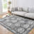 Machine Washable Rug with Rubber Backing for Living Room Oriental Non-Slip Dining Room Rug Easy-Cleaning Floor Carpet for Bedroom Office Playroom-283931978