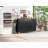 53.5''W X 29.15''D 36.5''H Kitchen Island With Power Supply, Drop Leaf, Rolling Cart, Black For And Dining Cart Outlet, Storage, On Wheels,-981450344-981450347