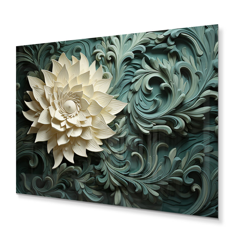 Hawkinsville - abstrait en spirale, impression murale en métal, H 30 po x l 40 po x P 1,5 po