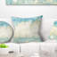 Ciel sur la texture du mur - coussin abstrait imprimé-29884221-29884225