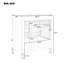 Ensemble de meuble-lavabo 60 po avec lavabo double 60 po, 2 armoires avec porte, 2 tiroirs, noir-1786537655