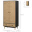 Grubbs 2 Door Manufactured Wood Wardrobe