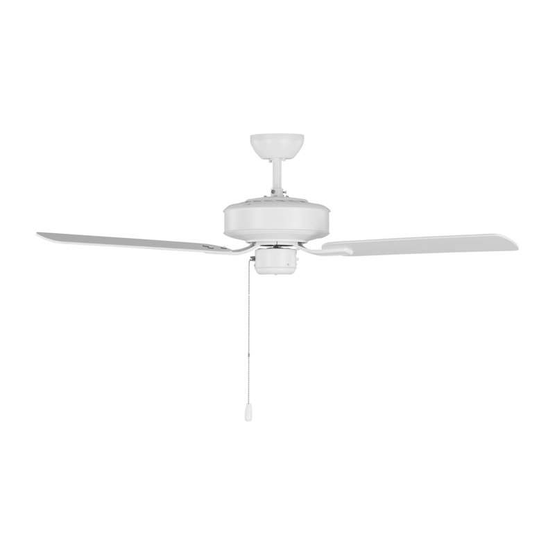 Ventilateur de plafond 48 po , Blanc mat, Blanc mat