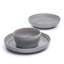 Mikasa Huxley 9 Piece Dinnerware Bowl Set, Service For 3, Grey-89015845